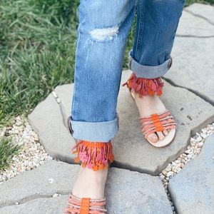 Dolce & Gabbana Girl Embroidered Jeans